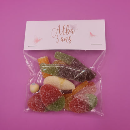 Sachet de bonbons à remplir